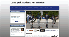 Desktop Screenshot of ljathletic.com