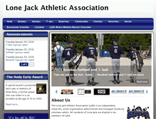 Tablet Screenshot of ljathletic.com